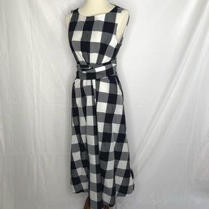 Ann Taylor Black And White Dress